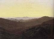 Caspar David Friedrich The Riesengebirge Mountains
